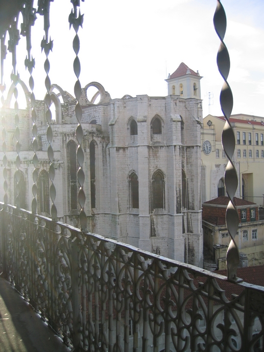 Lissabon Oktober 2007 Lissabon Blick Vom Elevador De Santa Justa